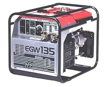 Amazon | 新ダイワ エンジン溶接機 EGW135 小型 軽量発電機 | 発電機